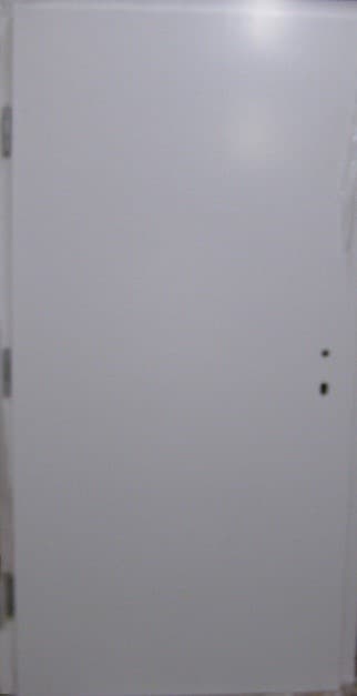 DRZWI DREWNIANE  HT  NAKŁADKĄ ALUMINIOWĄ 1000 x 2010 ( 108/2015) — zdjęcie 1