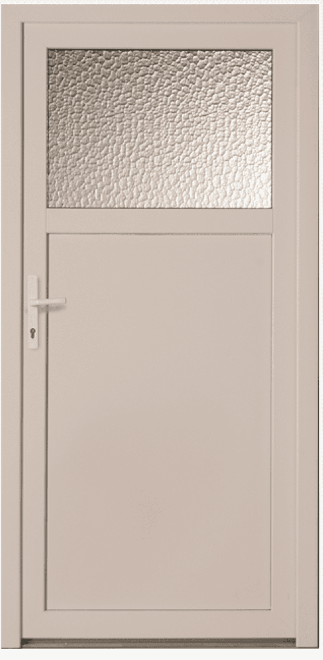 DRZWI PCV BIAŁE 980 X 2200 MODEL K ( 98/2015)