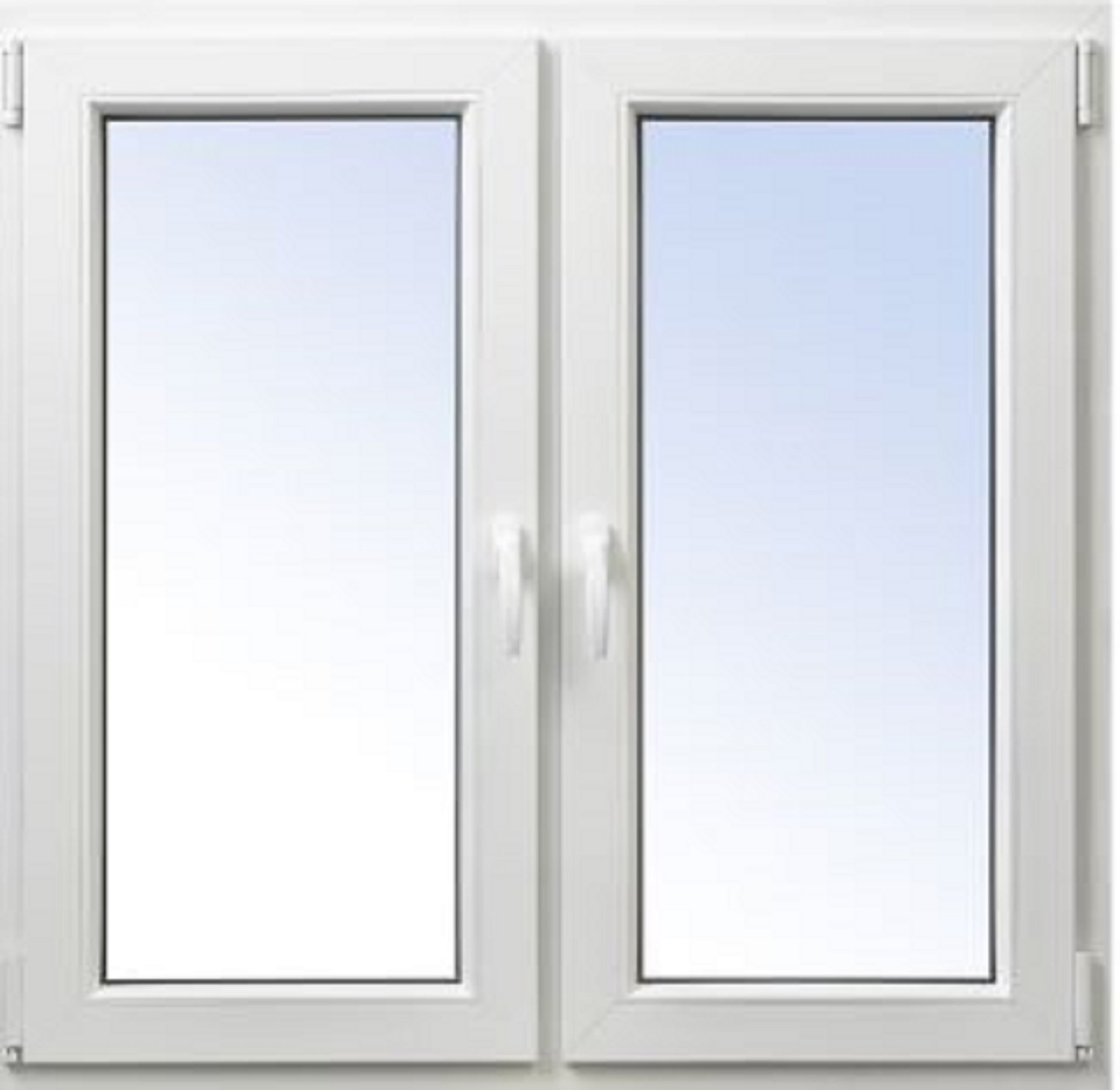 OKNO PCV 2 SKRZYDŁOWE 1730X1400 BIAŁE — zdjęcie 1