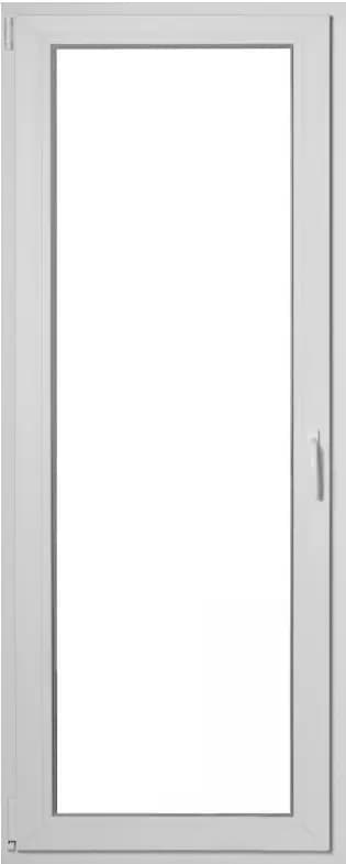 BALKON PCV 2 SZYBOWY BIAŁY 865 X 2195 — zdjęcie 1