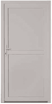DRZWI PCV BIAŁE 950 X 1970 MODEL F (86/2015) — zdjęcie 1