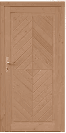 DRZWI DREWNIANE 1100X2100 MODEL D (27/2022) — zdjęcie 1