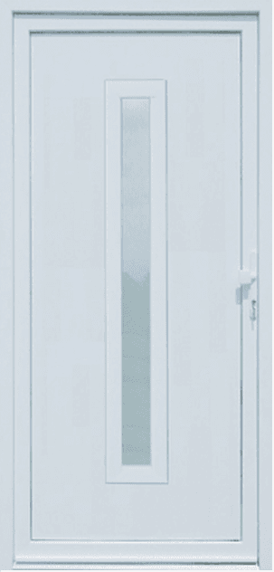 DRZWI PCV BIAŁE 100 X 2120 MODEL W( 85/2015) — zdjęcie 1